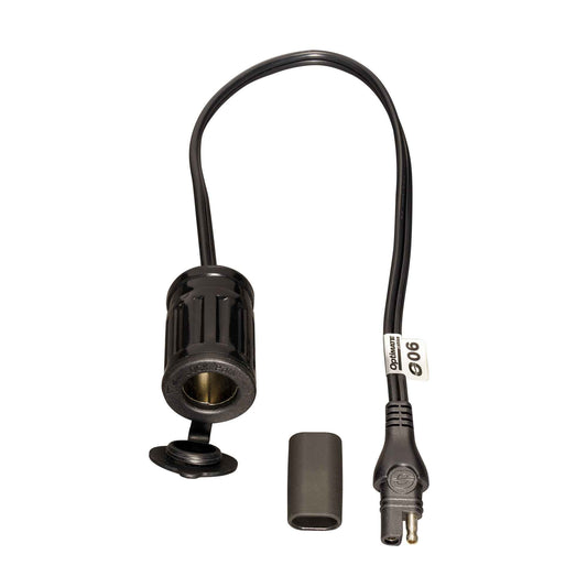 OptiMate Adapter cable, SAE to AUTO socket - CABLE O-06
