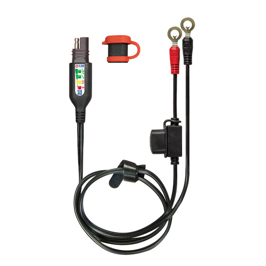OptiMate Permanent battery lead with integrated battery status / charge system monitor for 12V lead-acid - O-128 - Tecmate South Africa