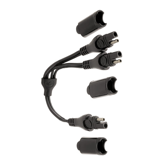OptiMate Y-splitter cable, SAE IN to 2 x SAE OUT - CABLE O-15 - Tecmate South Africa