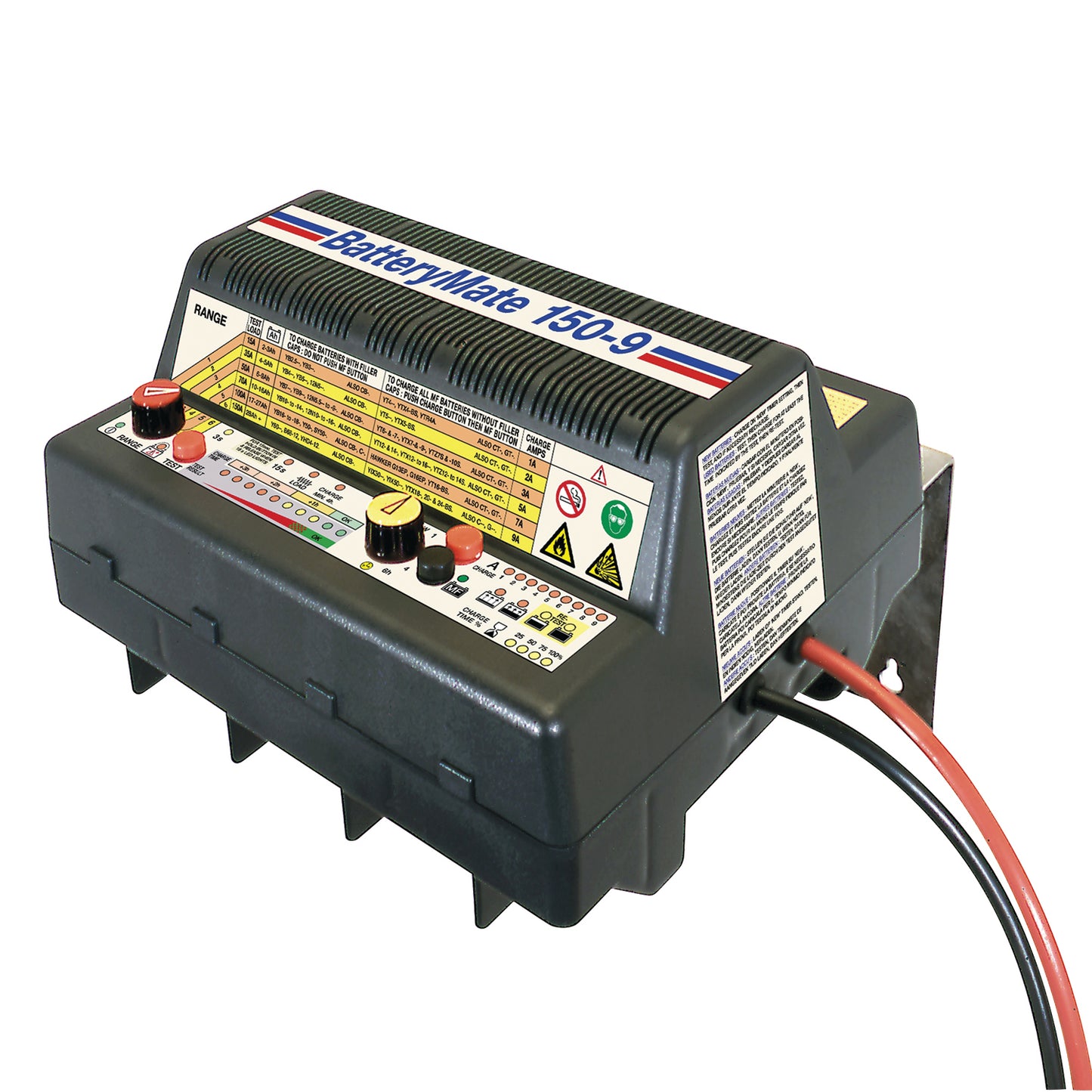 BatteryMate 150-9: 12V Lead-Acid Battery Testing & Conditioning Tool - TS01VDE