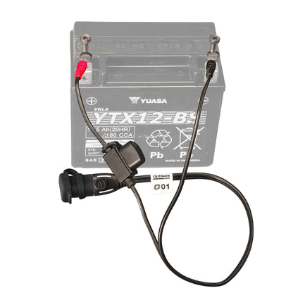 OptiMate Weatherproof premium battery lead for off-road and recreational vehicles - CABLE O-01