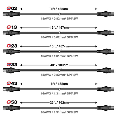 OptiMate Extention lead, 180 cm, 5 Amp - CABLE O-03