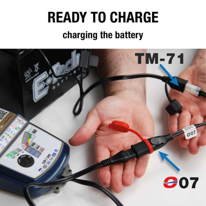 OptiMate Adapter cable, battery lead, KET to SAE - CABLE O-07