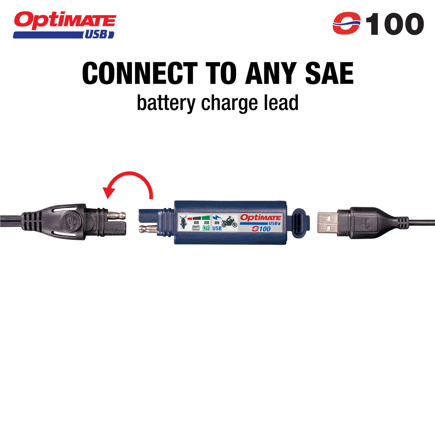 OPTIMATE Fast charging SAE-to-USB - O-100v3