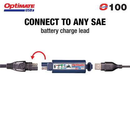 OPTIMATE Fast charging SAE-to-USB - O-100v3