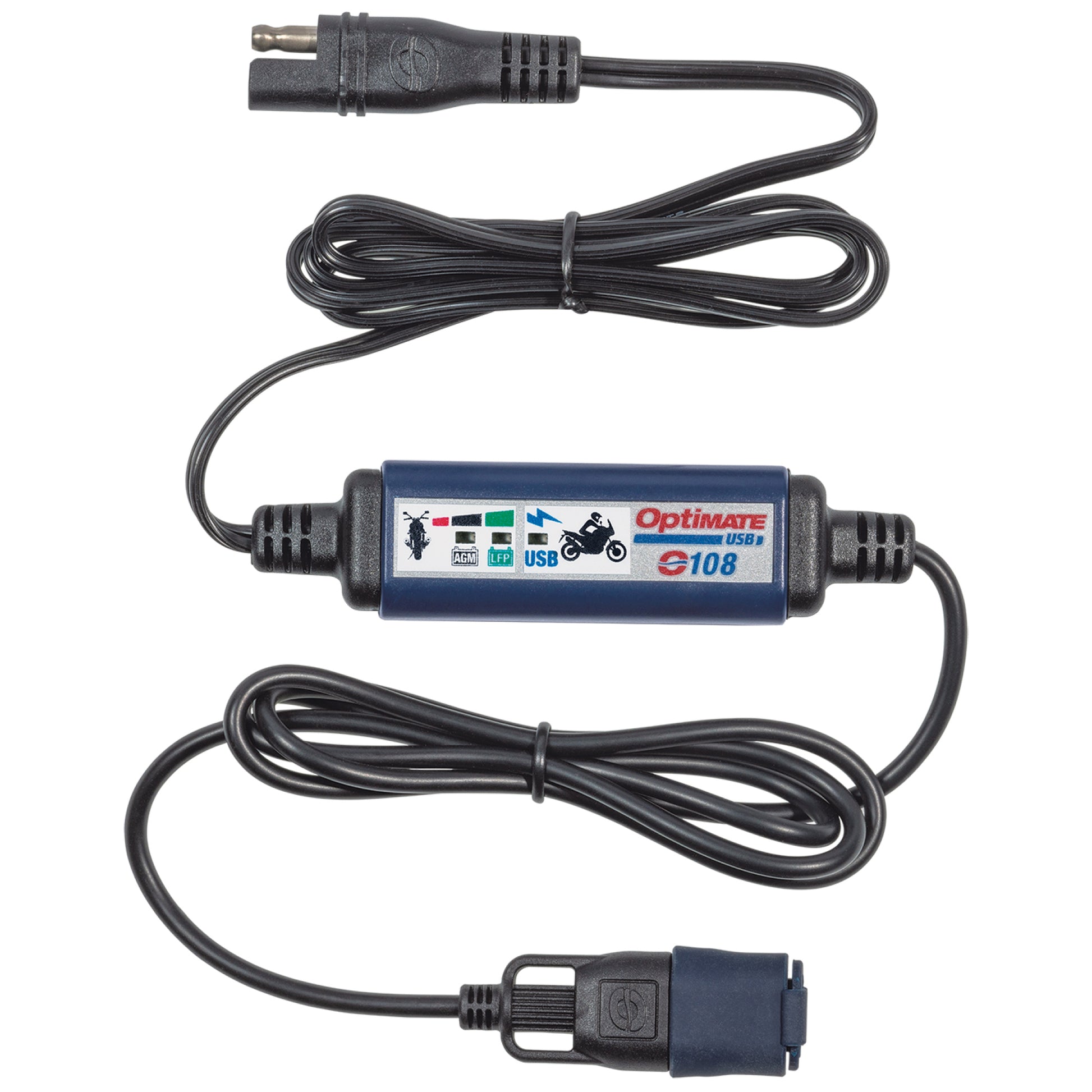 OptiMate Smart In-Line SAE USB Charger (3300mA, 150 cm Cable) - USB O-108v2 - Tecmate South Africa