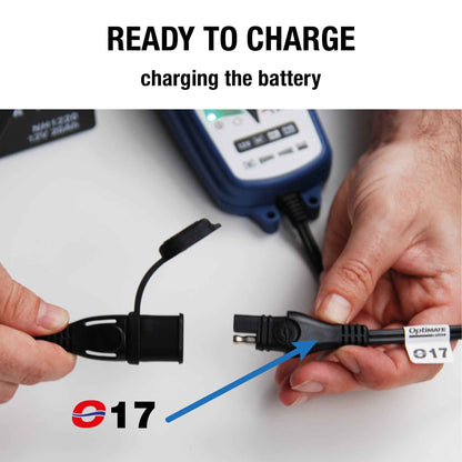 OptiMate SAE to KET Adapter, charger lead - CABLE O-17