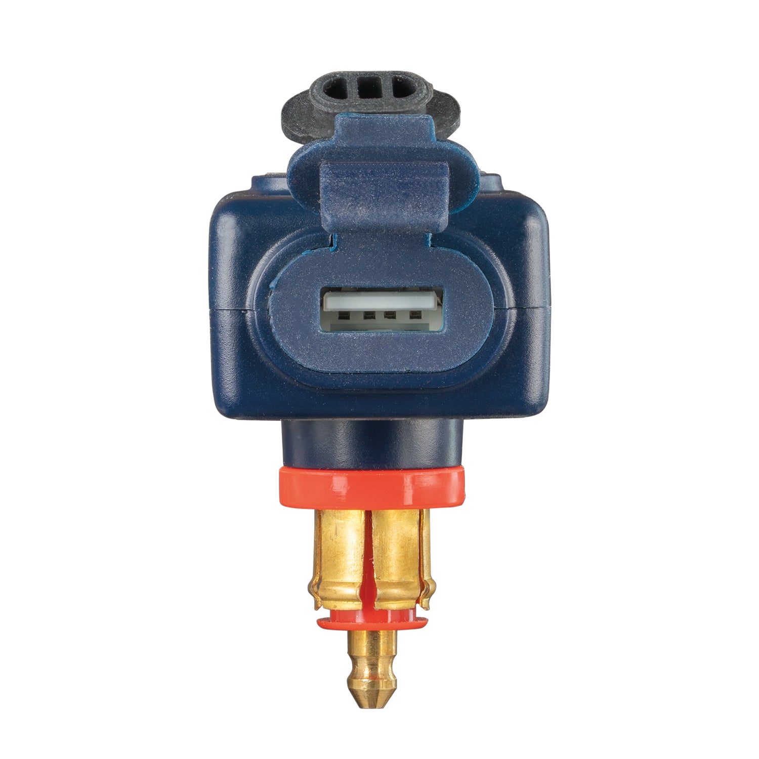 OptiMate – Dual 90° USB Charger for DIN / BIKE Socket (3300mA, USB-A + USB-C) - USB O-114 - Tecmate South Africa