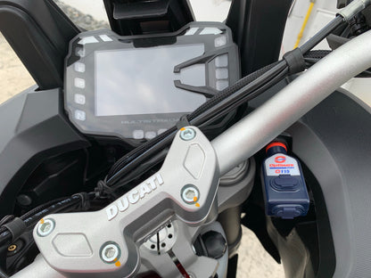 OptiMate 3300mA dual output weatherproof USB charger, with BIKE plug - USB O-115 - Tecmate South Africa