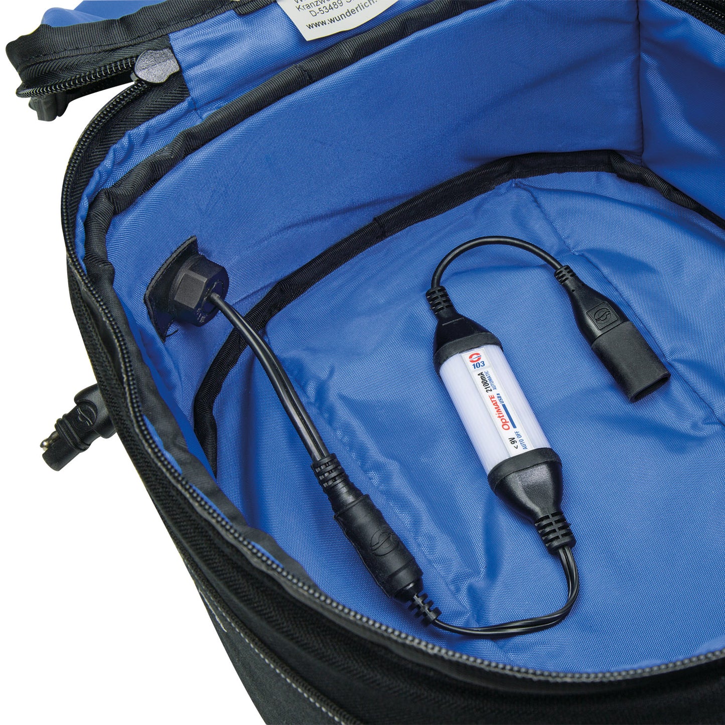 Tankbag adapter kit | SAE > DC2.5mm > SAE | 7A max - O-30 - Tecmate South Africa