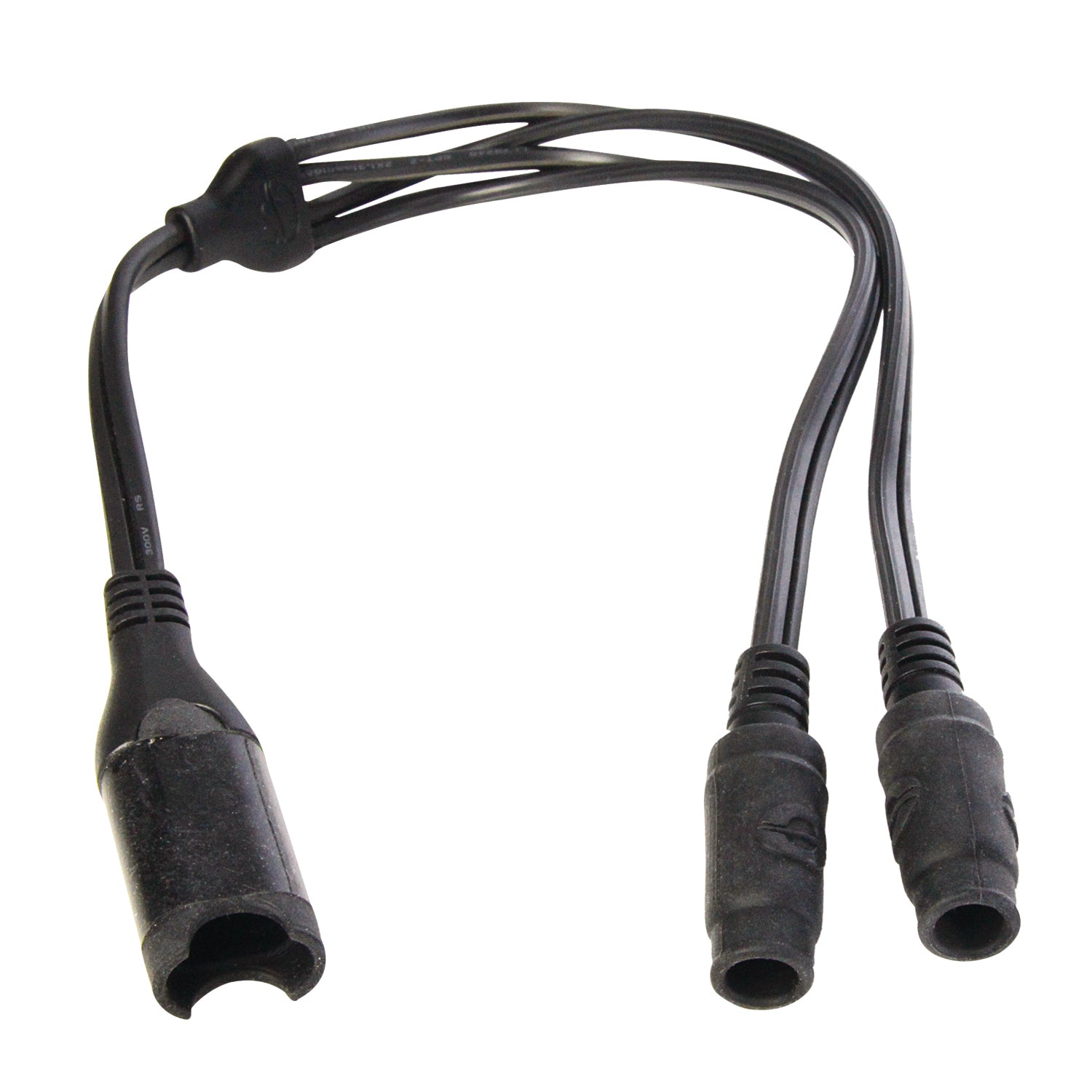 OptiMate Y-splitter cable, SAE IN to 2 x DC sockets OUT -  CABLE O-35 - Tecmate South Africa
