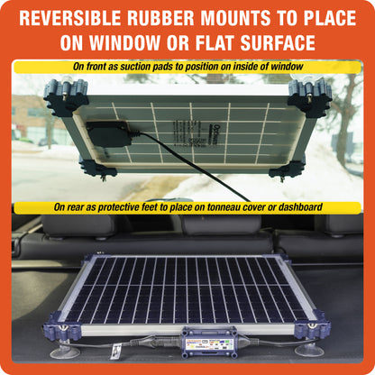 OptiMate Solar DUO 10W Car Kit – Smart Solar Battery Charger & Maintenance 12V with OBDII Adapter – Safe Battery Maintenance for Car, Motorhome, ATV, Motor & Jet Ski – Water Resistant System - Tecmate South Africa