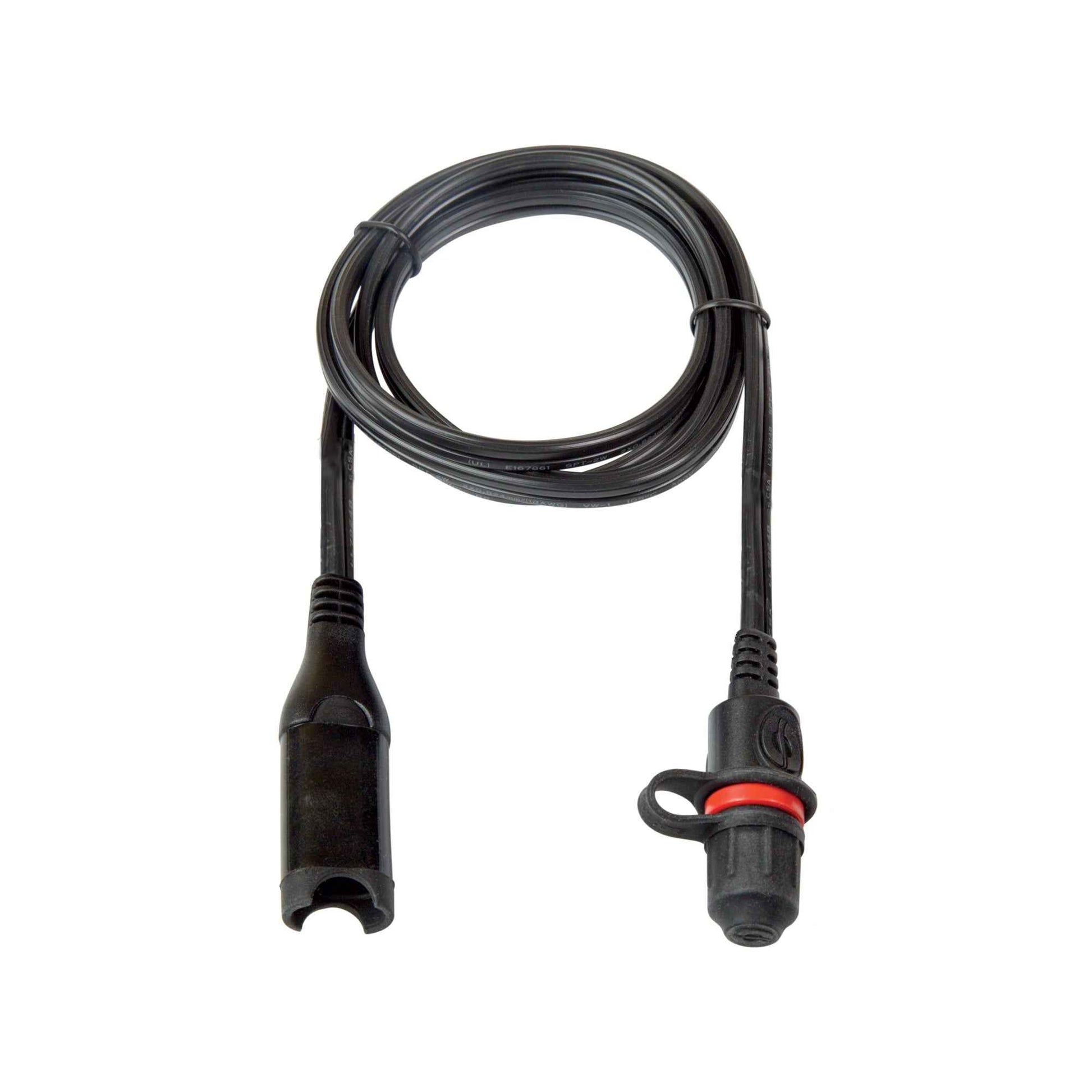 Optimate Adapter-extender | DIN > SAE | 7A max | 180° plug | 120cm - O-09