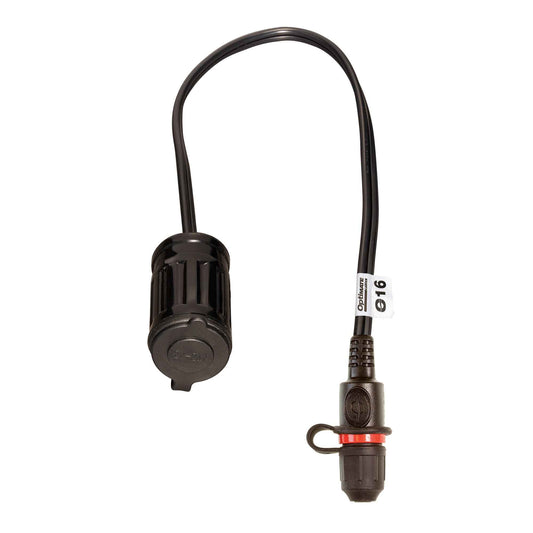 OptiMate Adapter cable, BIKE plug to AUTO socket - CABLE O-16