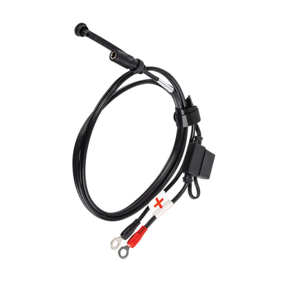 OptiMate Weatherproof battery lead, power heated apparel from 12V battery via Standard ring terminals - CABLE O-21 - Tecmate South Africa