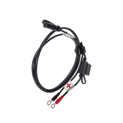 OptiMate Weatherproof battery lead, power heated apparel from 12V battery via Standard ring terminals - CABLE O-21 - Tecmate South Africa