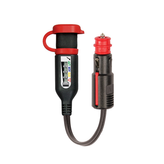 OptiMate Battery Status & Charging System Monitor (SAE to DIN) - MONITOR O-126 - Tecmate South Africa