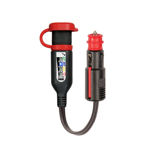 OptiMate Battery Status & Charging System Monitor (SAE to DIN) - MONITOR O-126 - Tecmate South Africa