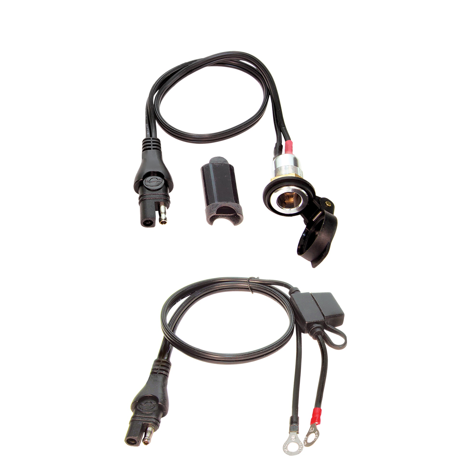 OptiMate BIKE (DIN) socket to M6 (1/4”) rings, premium kit - CABLE O-18 - Tecmate South Africa