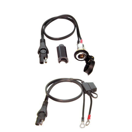OptiMate BIKE (DIN) socket to M6 (1/4”) rings, premium kit - CABLE O-18 - Tecmate South Africa