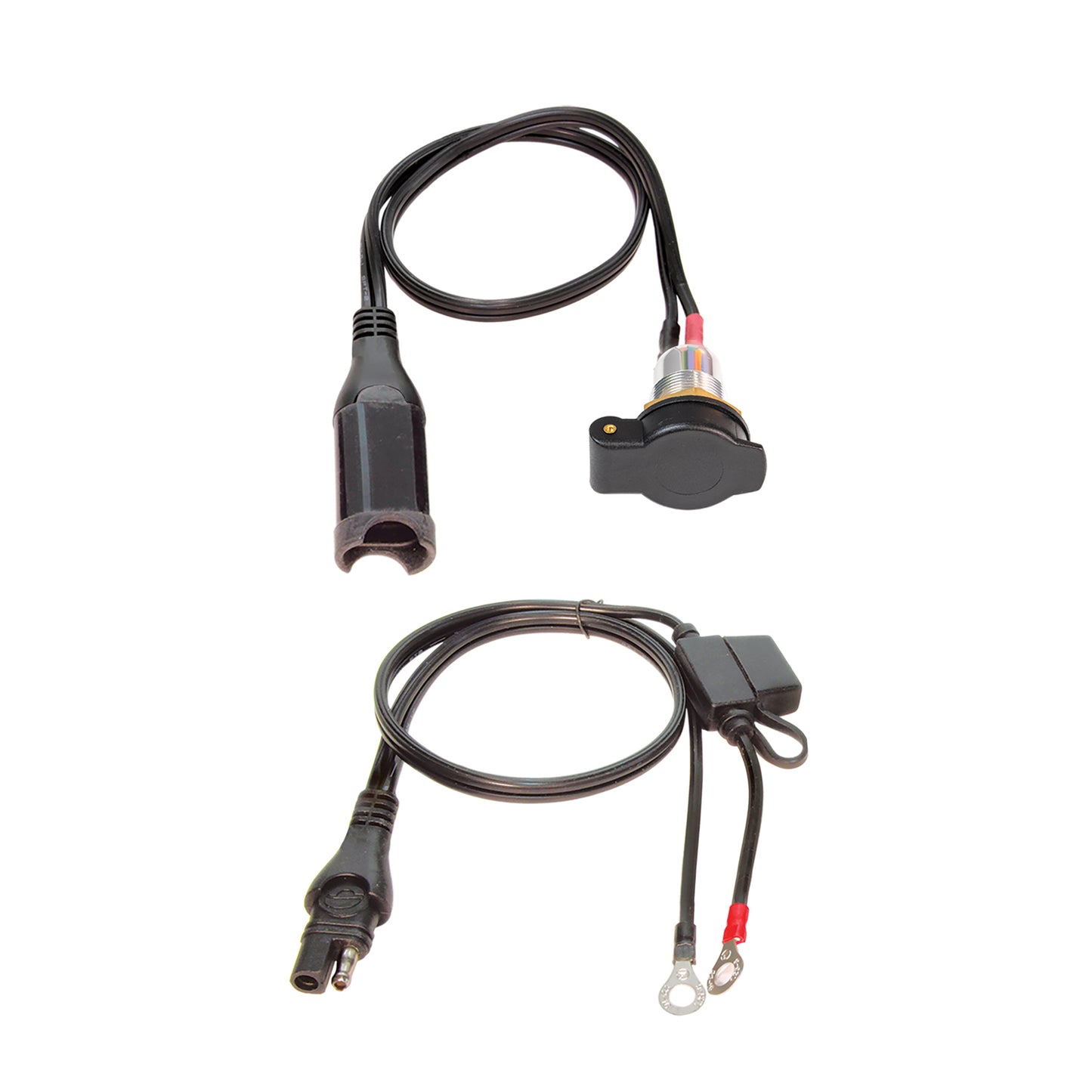 OptiMate BIKE (DIN) socket to M6 (1/4”) rings, premium kit - CABLE O-18 - Tecmate South Africa