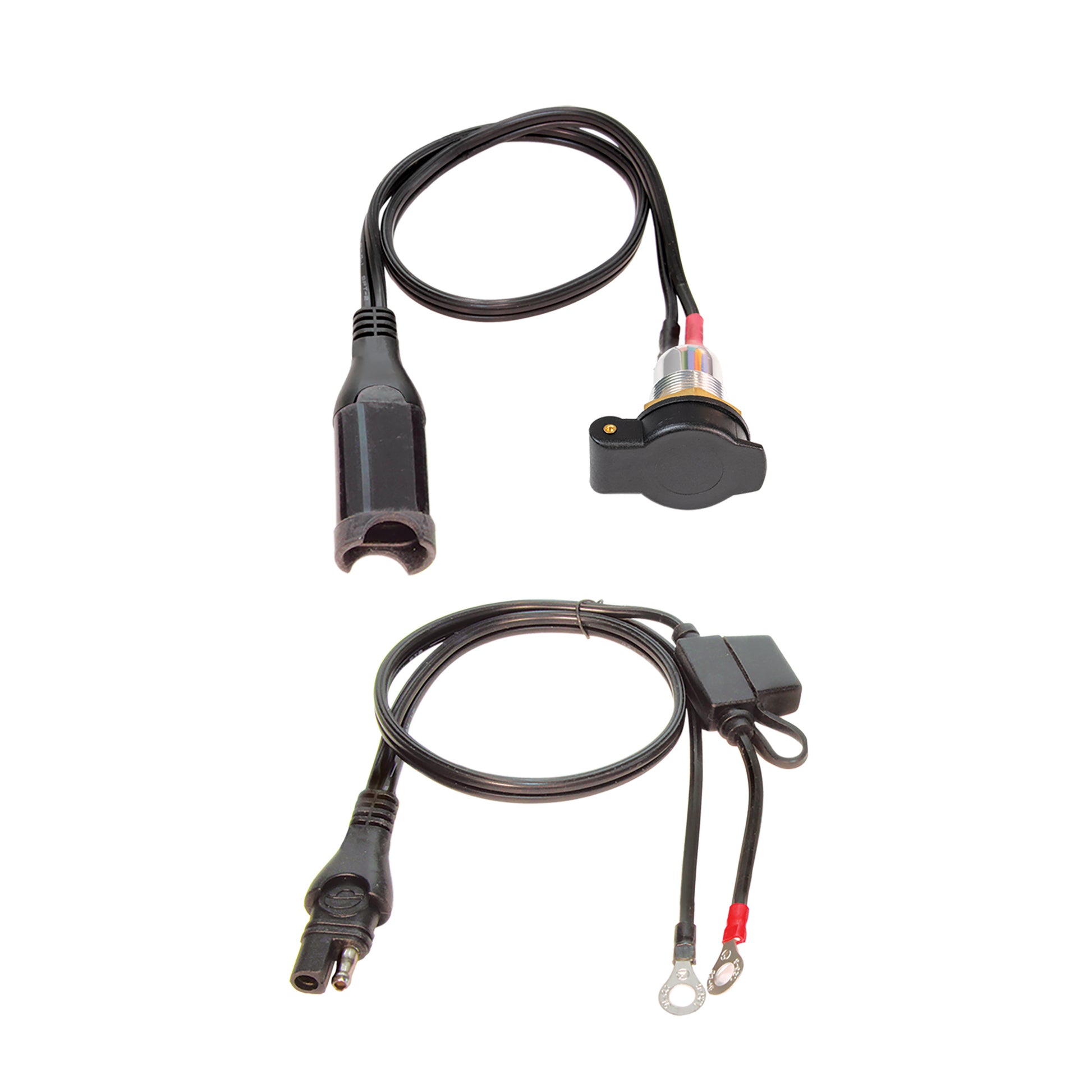 OptiMate BIKE (DIN) socket to M6 (1/4”) rings, premium kit - CABLE O-18 - Tecmate South Africa