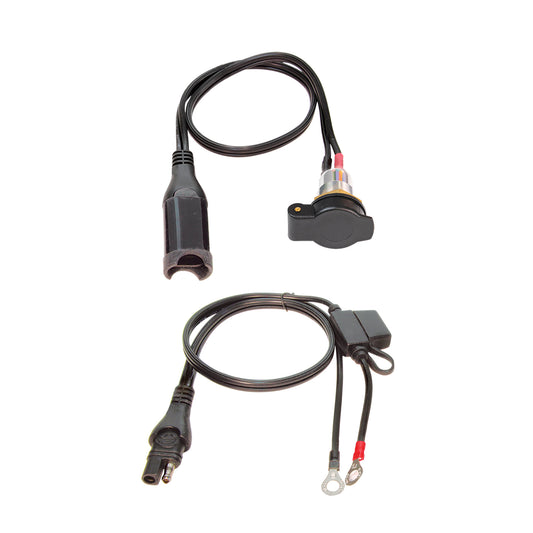 OptiMate BIKE (DIN) socket to M6 (1/4”) rings, premium kit - CABLE O-18 - Tecmate South Africa