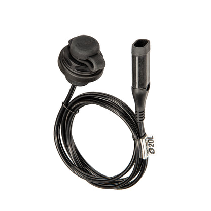 OptiMate Weatherproof SAE socket, front panel mount - CABLE O-20 - Tecmate South Africa