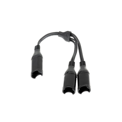 OptiMate Y-splitter cable, SAE IN to 2 x SAE OUT - CABLE O-15 - Tecmate South Africa