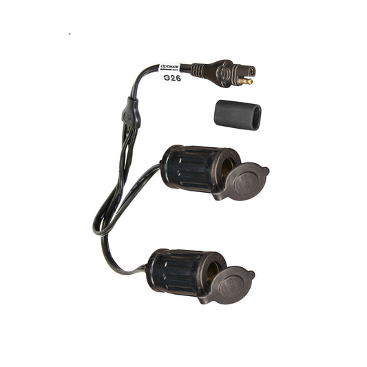 OptiMate Y-splitter cable, SAE to 2 x AUTO socket - CABLE O-26 - Tecmate South Africa