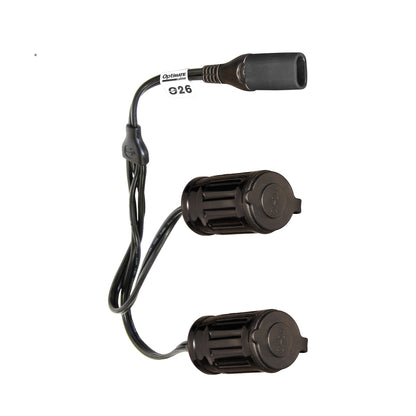 OptiMate Y-splitter cable, SAE to 2 x AUTO socket - CABLE O-26 - Tecmate South Africa