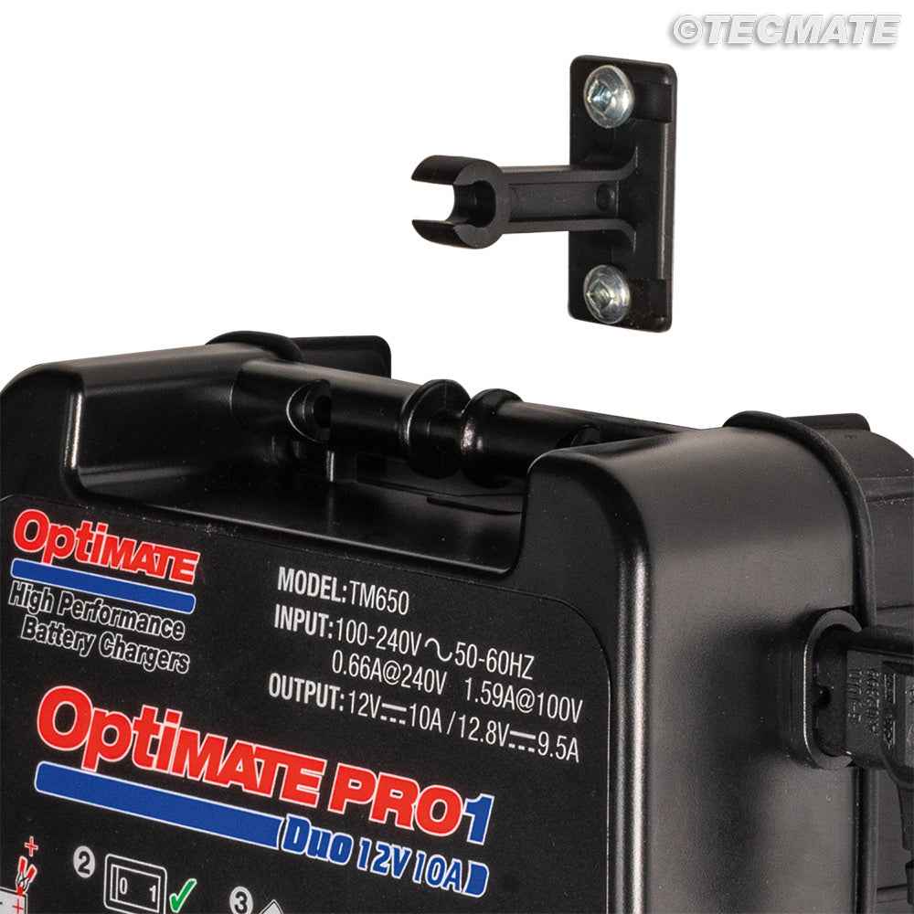 OptiMate PRO 1 DUO – Workshop-Grade 12V Charger for Lead-Acid & Lithium Batteries - TM650VDE