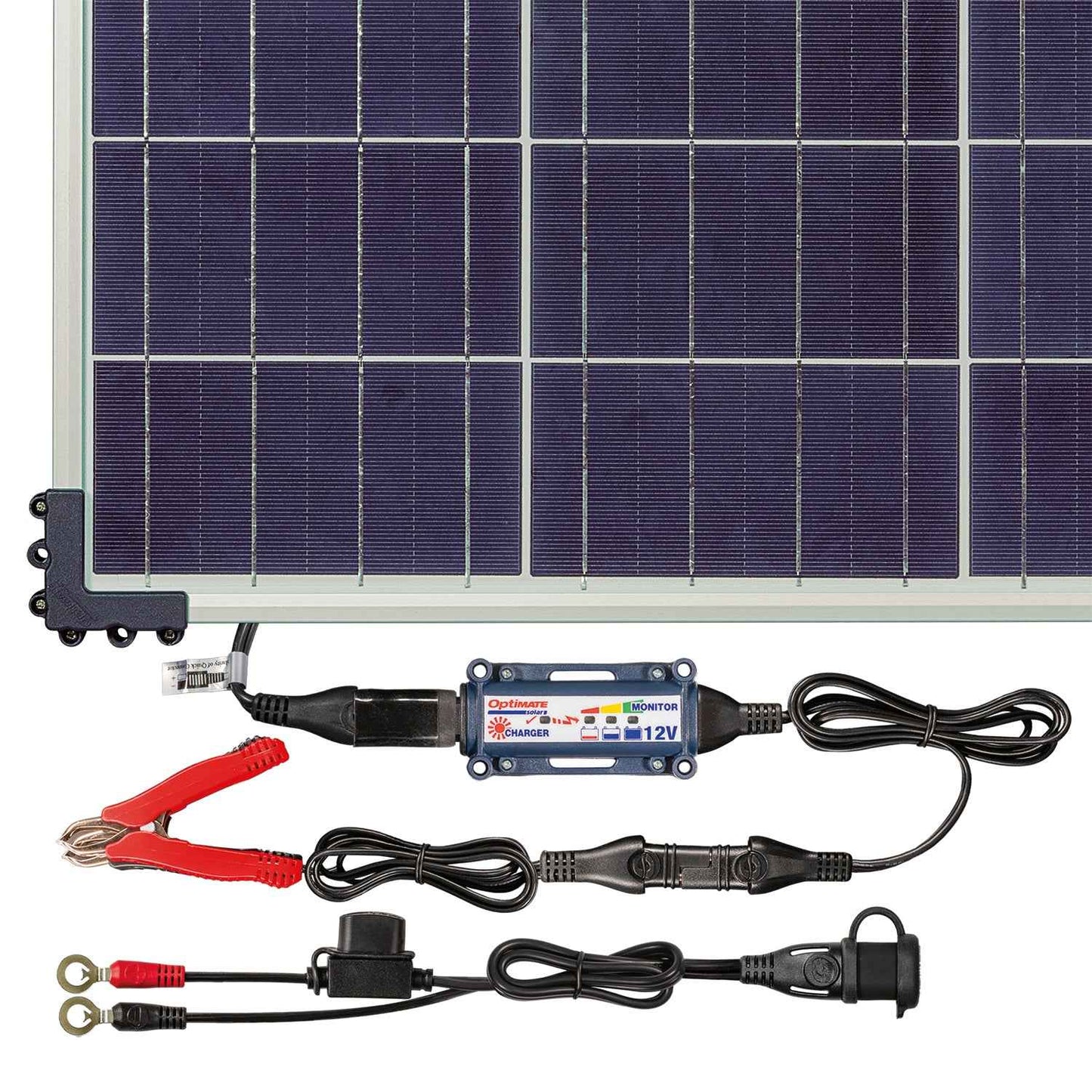 OptiMate Solar TM523-8: OFF-GRID series 80W Solar 12V lead-acid Battery Charger & Maintainer