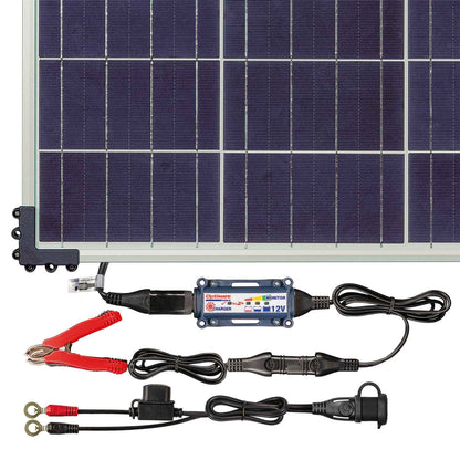 OptiMate Solar TM523-8: OFF-GRID series 80W Solar 12V lead-acid Battery Charger & Maintainer
