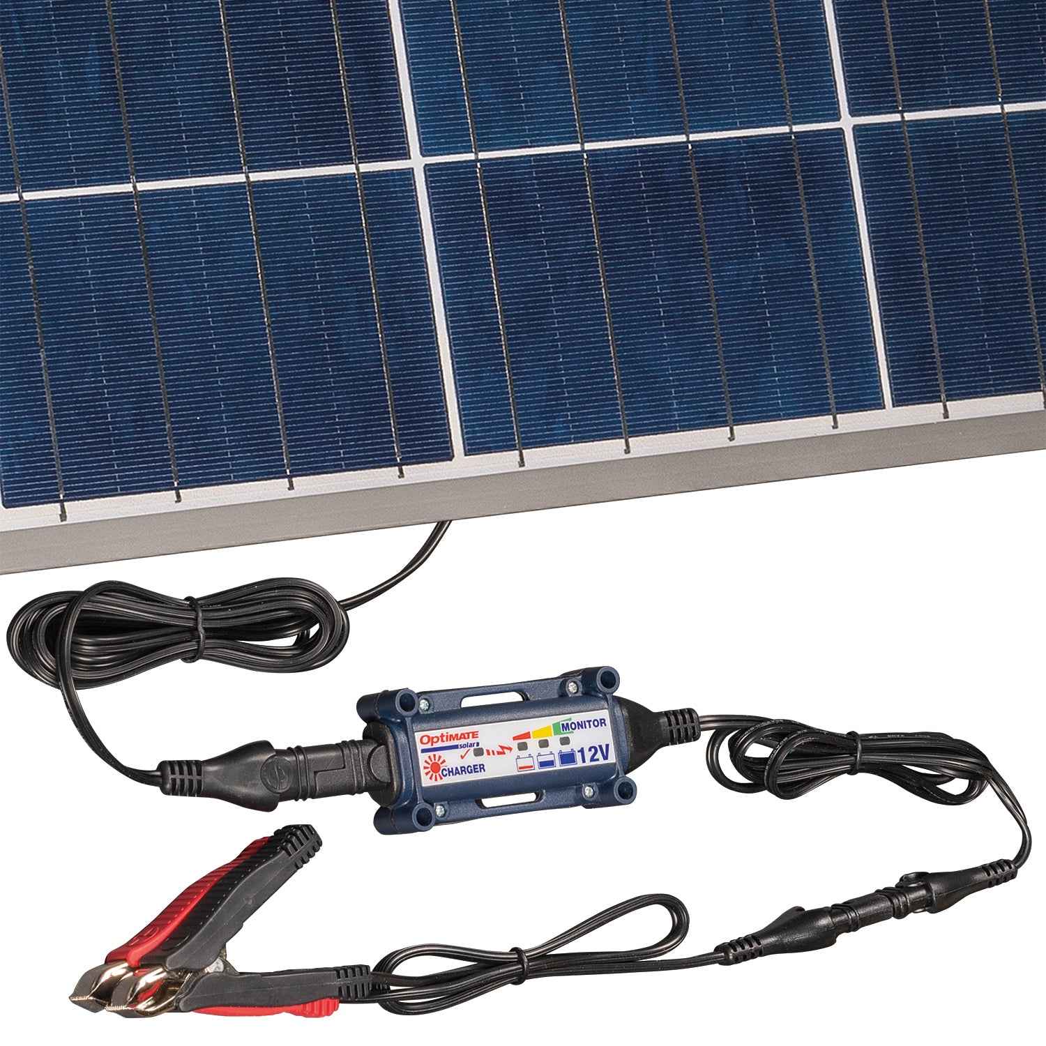 OptiMate Solar TM523-8: OFF-GRID series 80W Solar 12V lead-acid Battery Charger & Maintainer
