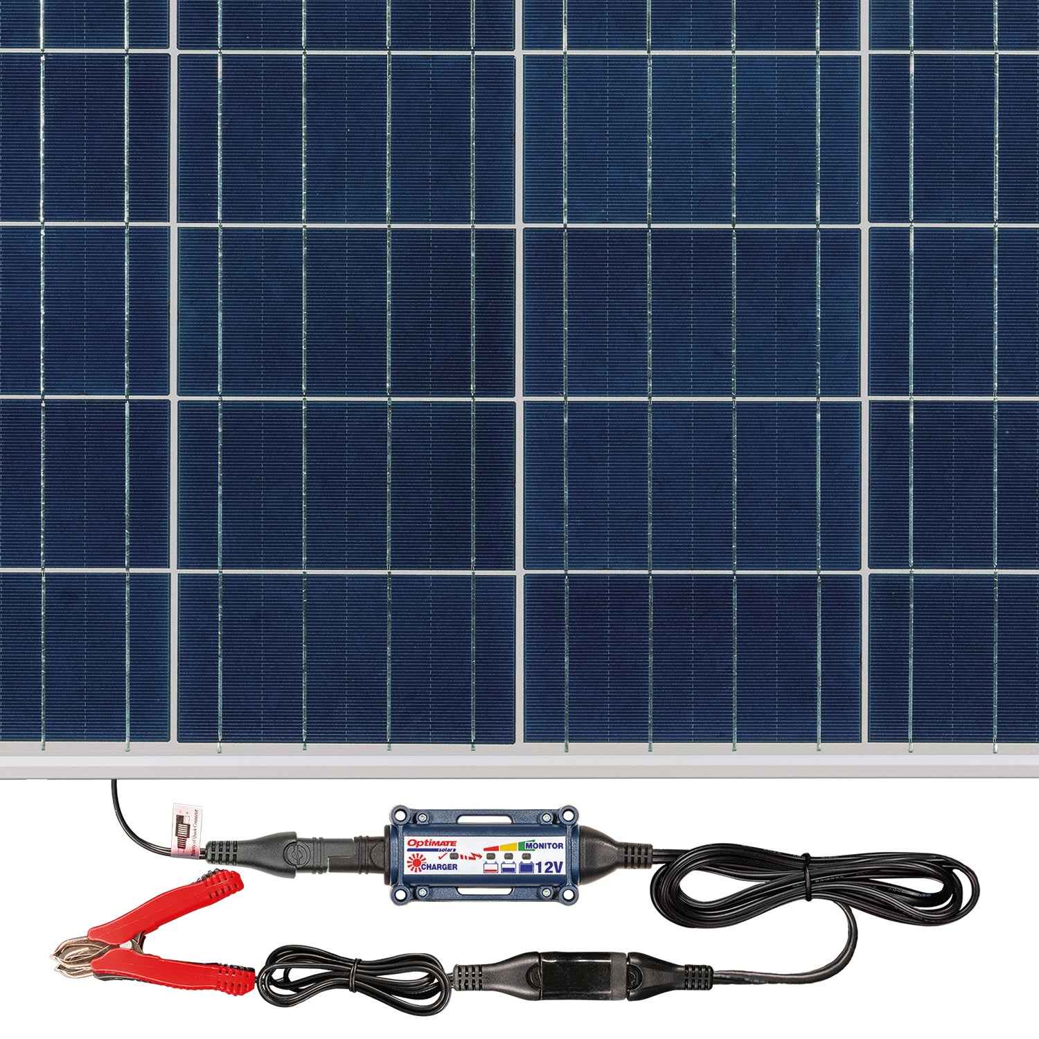 OptiMate Solar TM523-8: OFF-GRID series 80W Solar 12V lead-acid Battery Charger & Maintainer