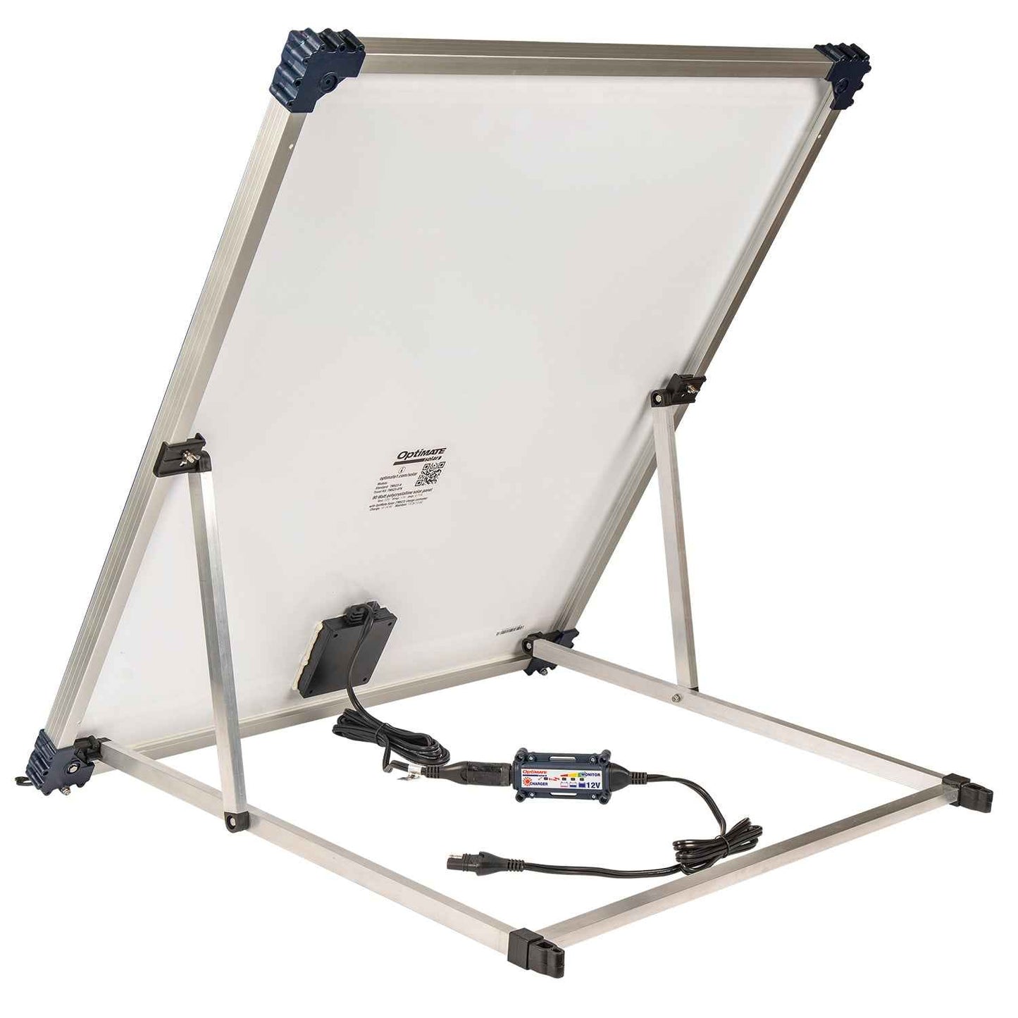 OptiMate Solar DUO TM523-8TK: OFF-GRID series 80W 12V lead-acid battery charger Travel / Camping Kit