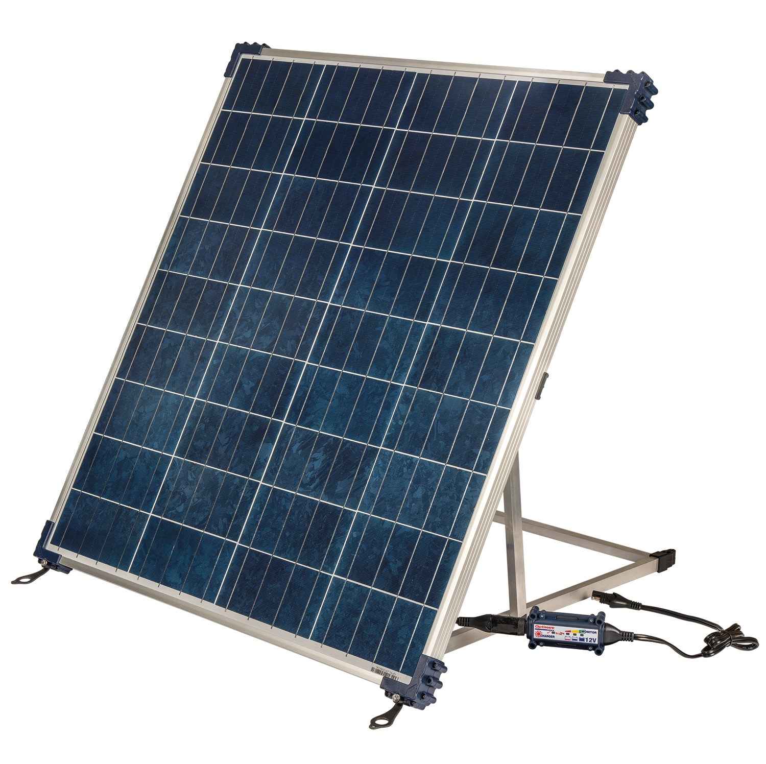 OptiMate Solar DUO TM523-8TK: OFF-GRID series 80W 12V lead-acid battery charger Travel / Camping Kit