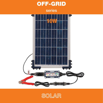 OptiMate Solar DUO TM522-D1: OFF-GRID series 10W Solar 12V lead-acid and lithium Battery Charger & Maintainer