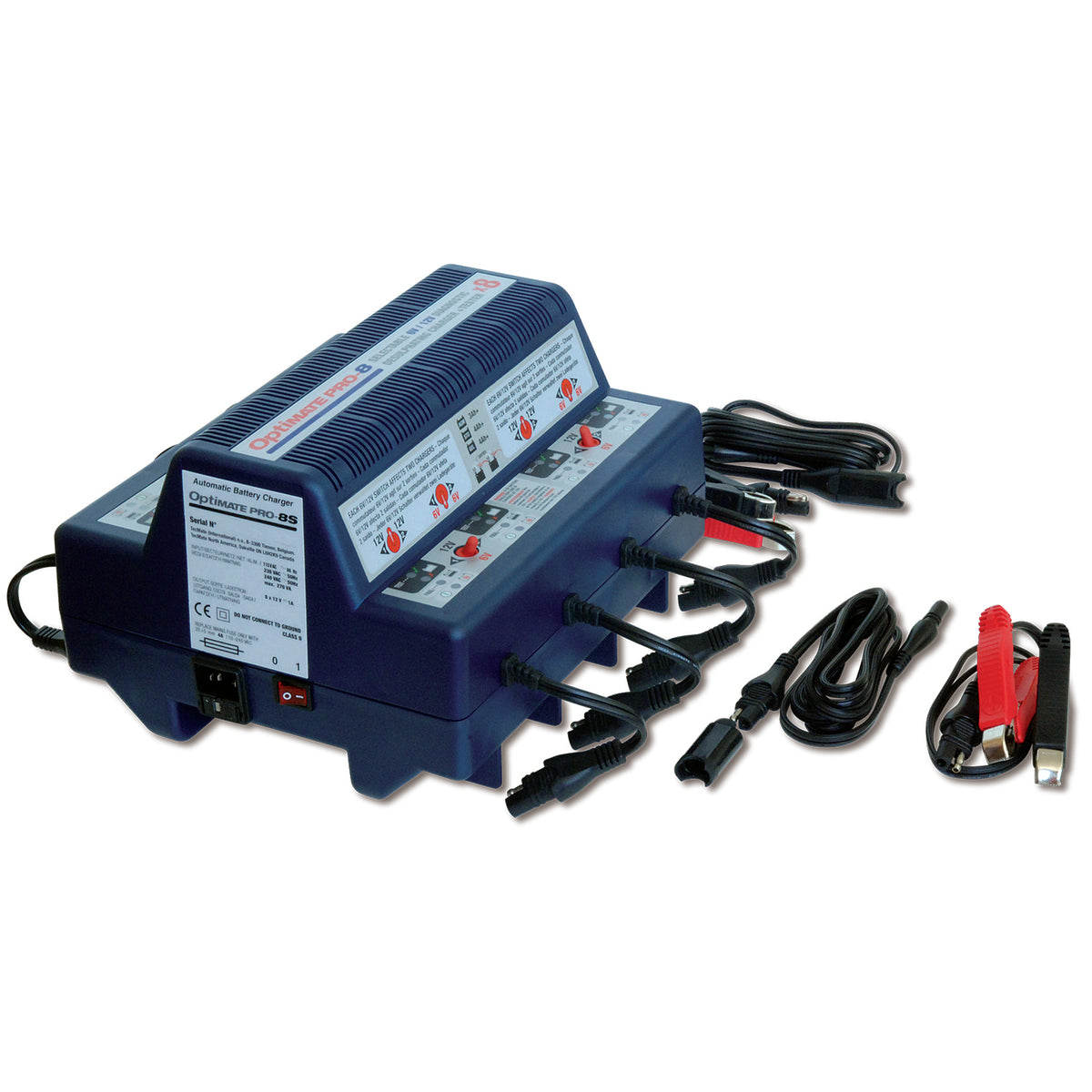 OptiMate PRO-8 Multi-Bank Charging System (8 Bank) - TS44VDE - Tecmate ...